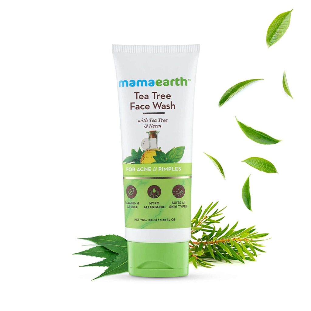 Mamaearth Tea Tree Face Wash for Acne Review