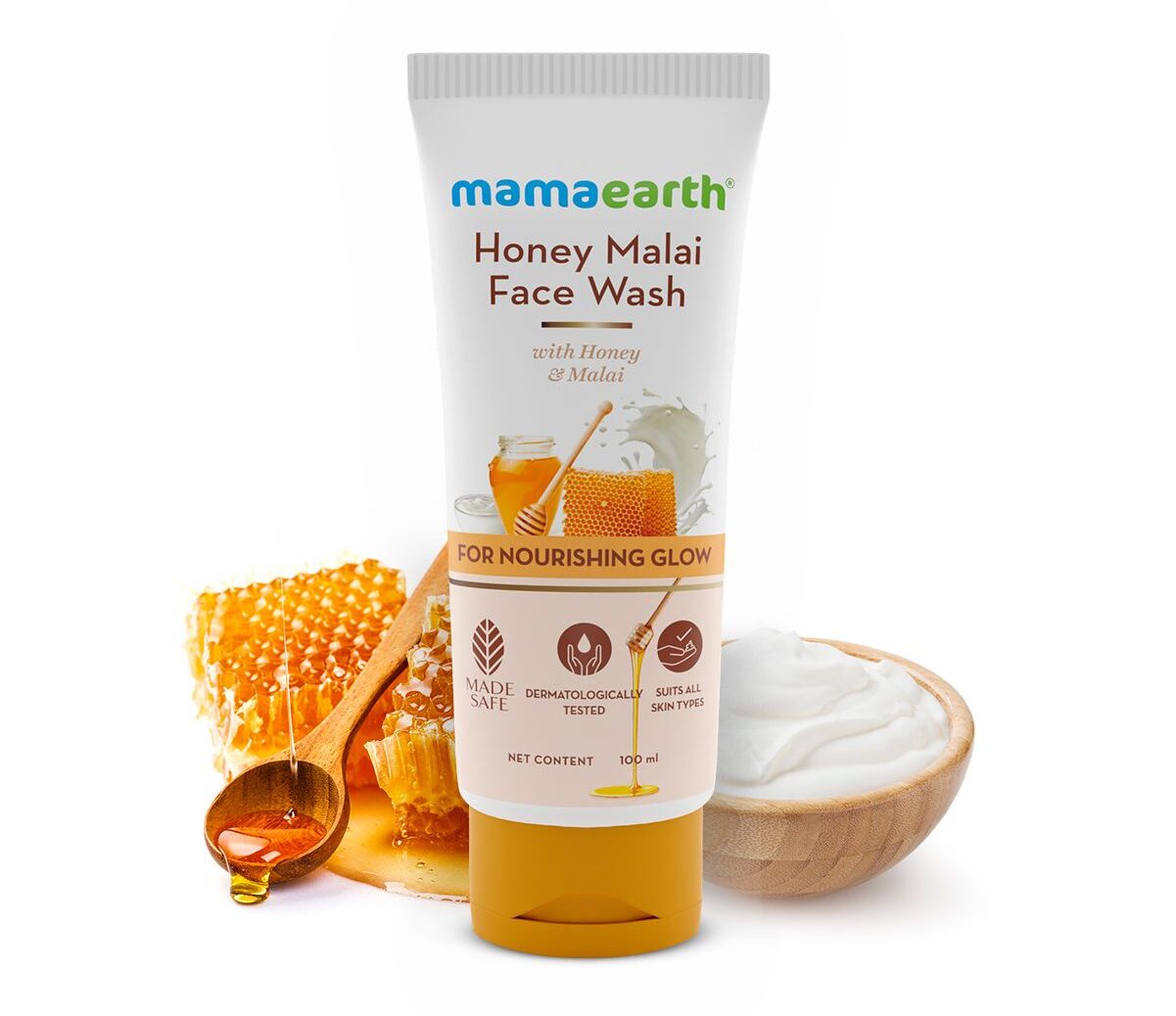 You are currently viewing Unlock Radiance: Mamaearth Honey Malai Face Wash