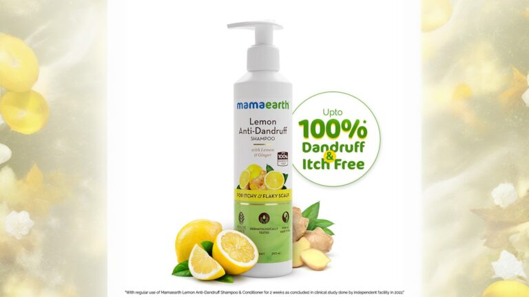 Mamaearth Lemon Anti Dandruff Shampoo