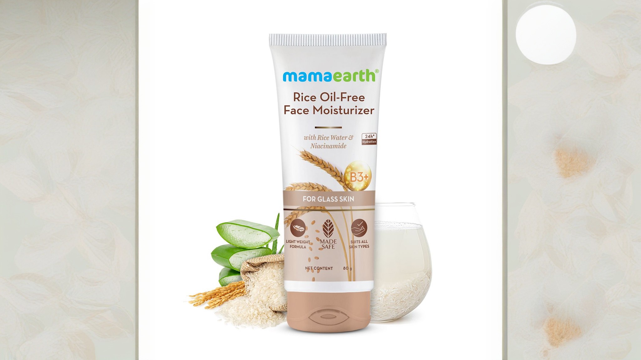 You are currently viewing Unlocking Radiant Skin with Mamaearth Rice Moisturizer