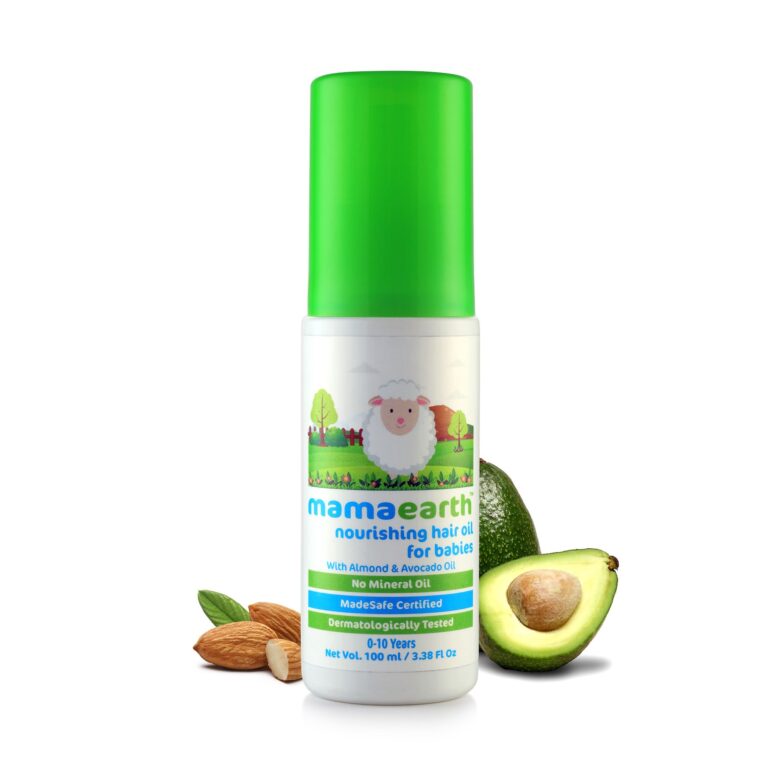 Mamaearth Baby Hair Oil